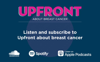 Thumbnail of BCNA podcast Upfront About Breast Cancer